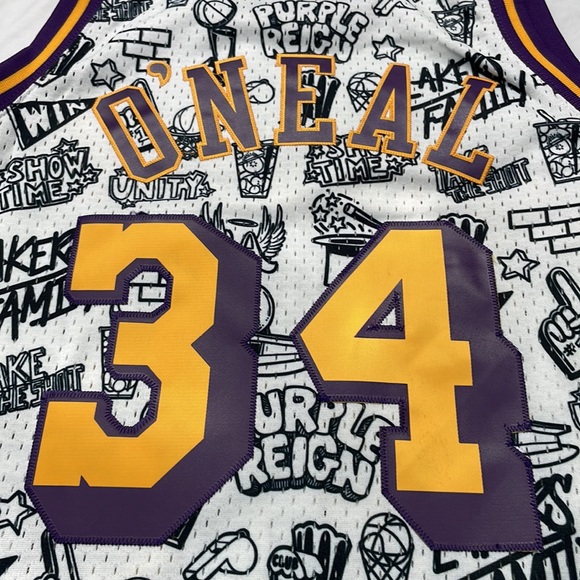 Mitchell & Ness Shaq throwback doodle jersey - Picture 8 of 8
